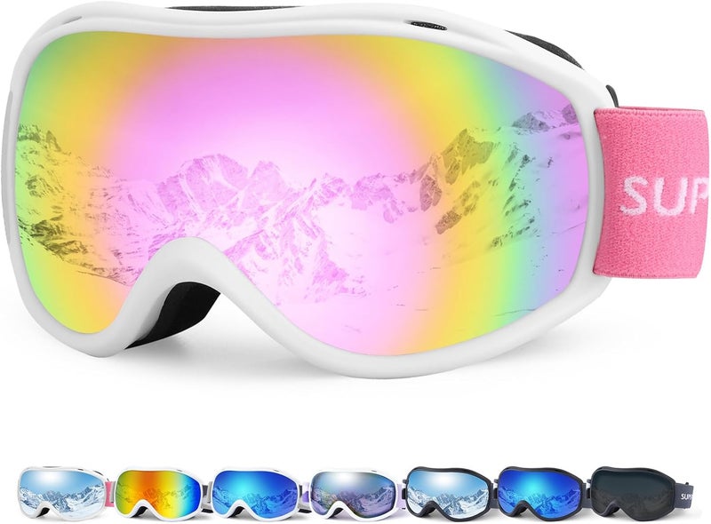 Supertrip Ski Goggles Men Women Anti-Fog Snow Goggles UV Protection Snowboard Goggles for Adult Youth - Image 1